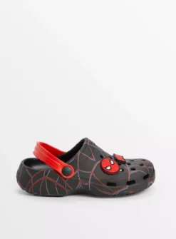 Marvel Spider-Man Black Clogs 6-7 Infant -Hush Puppies Clothing Sale tuc143337567 Black R Z001A