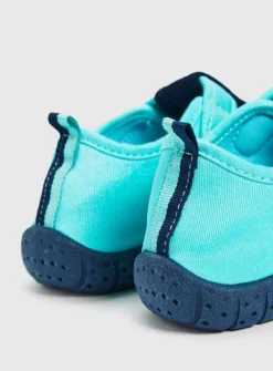 Blue Colour Block Swim Shoes 10 Infant -Hush Puppies Clothing Sale tuc143337962 Blue R Z004A