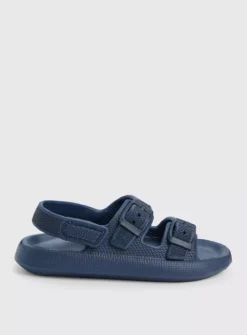 Navy Double Strap Pool Sandals 5 Infant 8 Navy Double Strap Pool Sandals 5 Infant -Hush Puppies Clothing Sale tuc143338130 Navy R Z001A