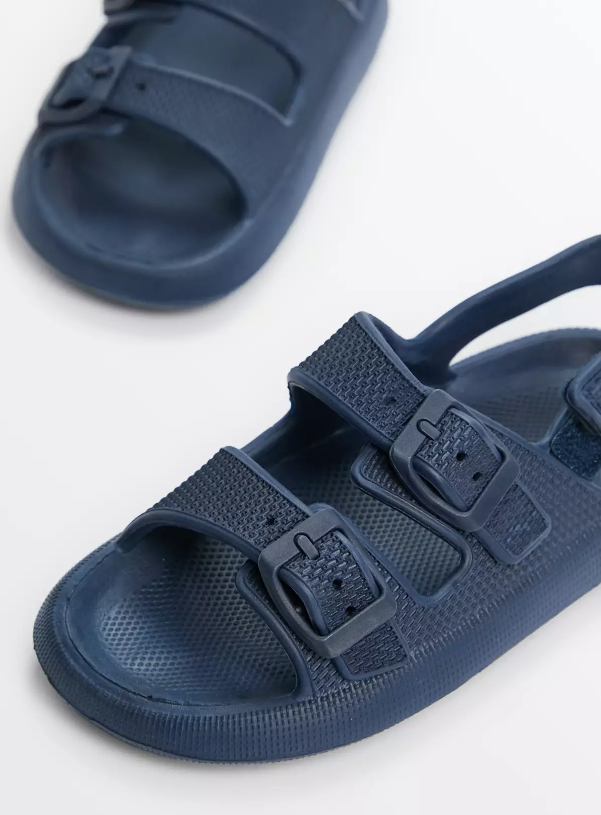 Navy Double Strap Pool Sandals 5 Infant 3 Navy Double Strap Pool Sandals 5 Infant