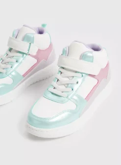 Metallic Block High Top Trainers4 -Hush Puppies Clothing Sale tuc143341638 Multi20Coloured R Z002A