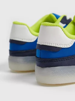 Blue Retro Stripe Trainers 12 Infant 8 Blue Retro Stripe Trainers 12 Infant -Hush Puppies Clothing Sale tuc143351457 Blue R Z004A