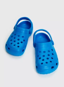 Blue Clogs With Ankle Strap 8-9 Infant -Hush Puppies Clothing Sale tuc143351983 Blue R Z002A