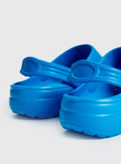Blue Clogs With Ankle Strap 8-9 Infant -Hush Puppies Clothing Sale tuc143351983 Blue R Z004A