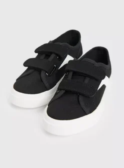Black Canvas Trainers 8 Infant -Hush Puppies Clothing Sale tuc143352417 Black R Z002A