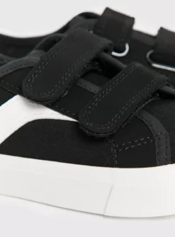 Black Canvas Trainers 8 Infant -Hush Puppies Clothing Sale tuc143352417 Black R Z003A