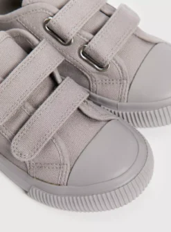 Grey Canvas Trainers 9 Infant -Hush Puppies Clothing Sale tuc143352783 Grey R Z003A