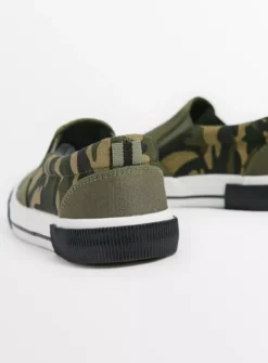 Khaki Camo Skater Trainers 11 Infant -Hush Puppies Clothing Sale tuc143353241 Green R Z004A