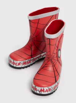 Marvel Spider-Man Red Wellies 6 Infant