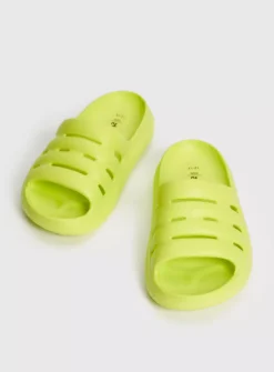 Lime Green Comfort Sliders8-9 Infant -Hush Puppies Clothing Sale tuc143354631 Green R Z002A