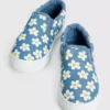 Blue Daisy Print Skater Trainers 6 Infant -Hush Puppies Clothing Sale tuc143360919 Multi20Coloured R Z002A
