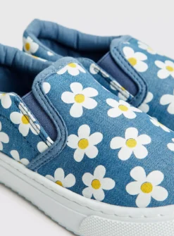 Blue Daisy Print Skater Trainers 6 Infant 8 Blue Daisy Print Skater Trainers 6 Infant -Hush Puppies Clothing Sale tuc143360919 Multi20Coloured R Z004A