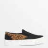 Leopard Print Skater Trainers 10 Infant -Hush Puppies Clothing Sale tuc143362121 Black R Z001A