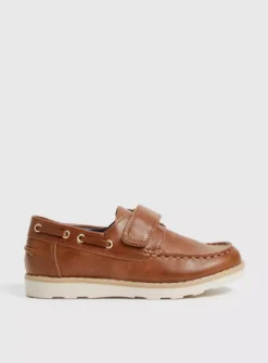 Brown Smart Boat Shoes 10 Infant -Hush Puppies Clothing Sale tuc143363829 Brown R Z001A