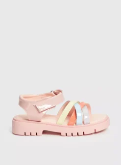 Pastel Cross Strap Sandals6 Infant -Hush Puppies Clothing Sale tuc143365162 Multi20Coloured R Z001A