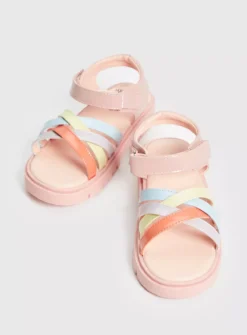 Pastel Cross Strap Sandals6 Infant -Hush Puppies Clothing Sale tuc143365162 Multi20Coloured R Z002A