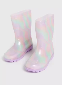 Pearlescent Wellies 4