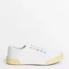 White Canvas Rainbow Sole Trainers 6 Infant -Hush Puppies Clothing Sale tuc143381621 White R Z001A