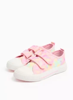 Pink Tie-Dye Twin Strap Canvas Trainers 9 Infant -Hush Puppies Clothing Sale tuc143383900 Multi20Coloured R Z001A