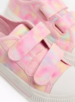 Pink Tie-Dye Twin Strap Canvas Trainers 9 Infant -Hush Puppies Clothing Sale tuc143383900 Multi20Coloured R Z004A