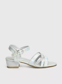 Silver Sparkle Heeled Party Sandals13 Infant -Hush Puppies Clothing Sale tuc143395880 Silver R Z001A