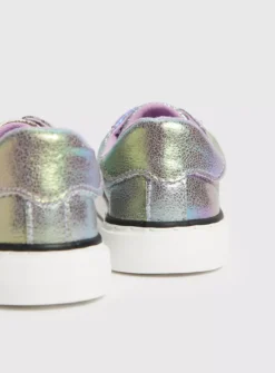 Metallic Canvas Lace Up Trainers10 Infant -Hush Puppies Clothing Sale tuc143396031 Multi20Coloured R Z004A