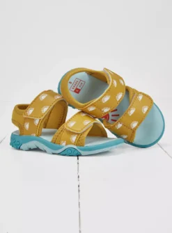 GRASS & AIR Kids Ochre Colour Changing Sandals 4 Infant -Hush Puppies Clothing Sale tuc143397009 Yellow R Z001A