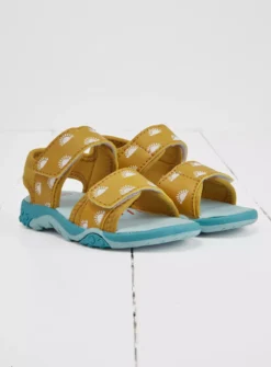 GRASS & AIR Kids Ochre Colour Changing Sandals 4 Infant -Hush Puppies Clothing Sale tuc143397009 Yellow R Z002A