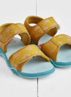 GRASS & AIR Kids Ochre Colour Changing Sandals 4 Infant -Hush Puppies Clothing Sale tuc143397009 Yellow R Z005A