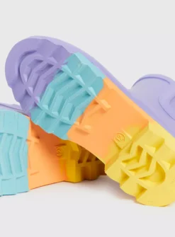 Pastel Purple Rainbow Sole Wellies 1 -Hush Puppies Clothing Sale tuc143432054 Multi20Coloured R Z003A