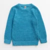 Blue Twist Knit Jumper 1-1.5 Years -Hush Puppies Clothing Sale tuc143433612 Blue R Z001A 1