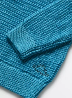 Blue Twist Knit Jumper 1.5-2 Years -Hush Puppies Clothing Sale tuc143433612 Blue R Z002A