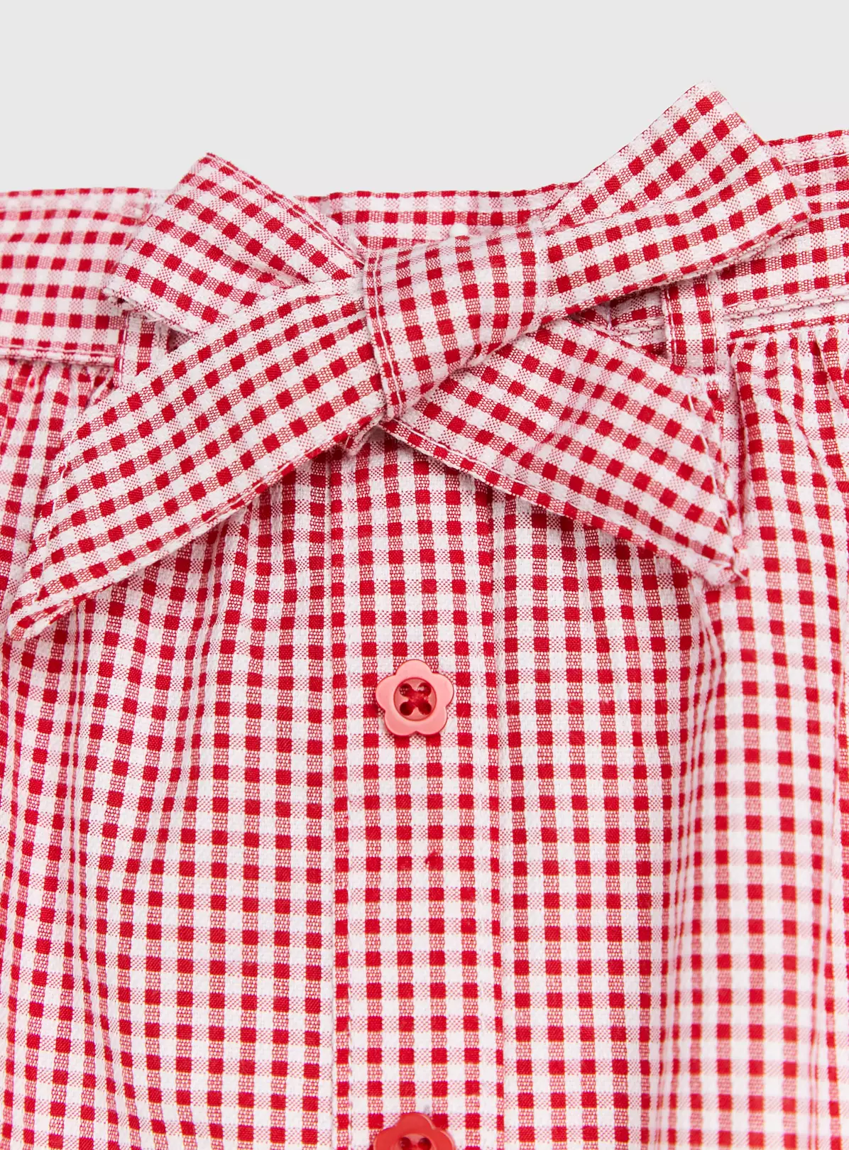 Red Gingham Skirt Easy Iron School Skirt12 Years 4 Red Gingham Skirt Easy Iron School Skirt12 Years - Image 2