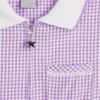 Lilac Gingham Play Suit 2 Pack 6 Years -Hush Puppies Clothing Sale tuc143435669 Lilac R Z002A 4