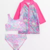 Animal Print 3 Piece Swim Set 3 Years -Hush Puppies Clothing Sale tuc143440919 Multi20Coloured R Z001A 2