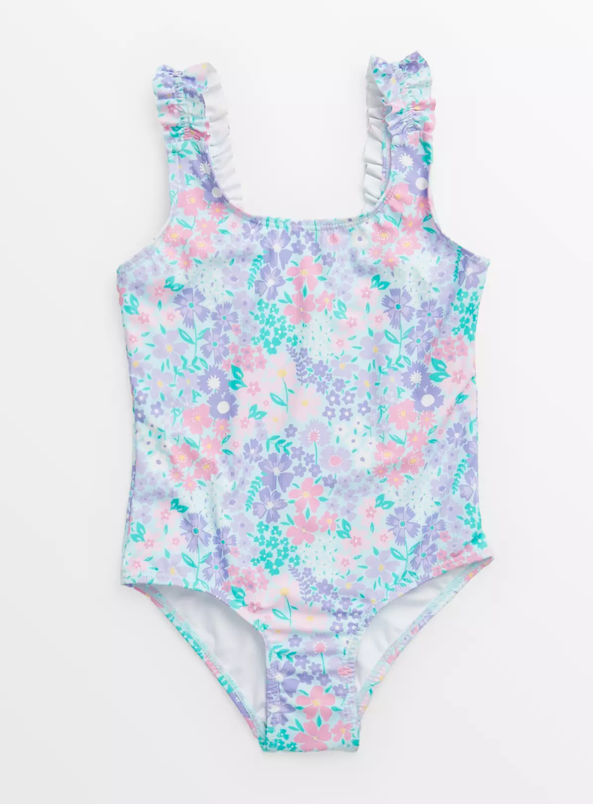Ditsy Floral Print Swimsuit 6 Years 3 Ditsy Floral Print Swimsuit 6 Years