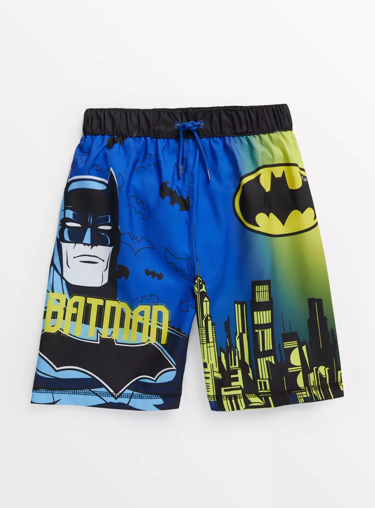 DC Comics Batman Print Swim Shorts 3 Years 3 DC Comics Batman Print Swim Shorts 3 Years