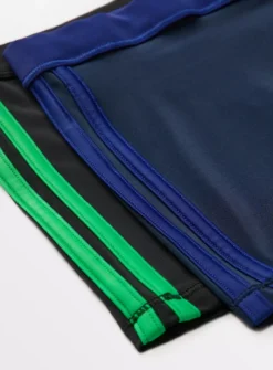 Black Stripe Swim Shorts 2 Pack 4 Years