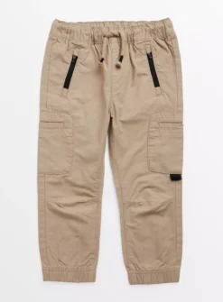 Stone Cuffed Cargo Trousers1.5-2 Years 5 Stone Cuffed Cargo Trousers1.5-2 Years -Hush Puppies Clothing Sale tuc143457657 Stone R Z001A