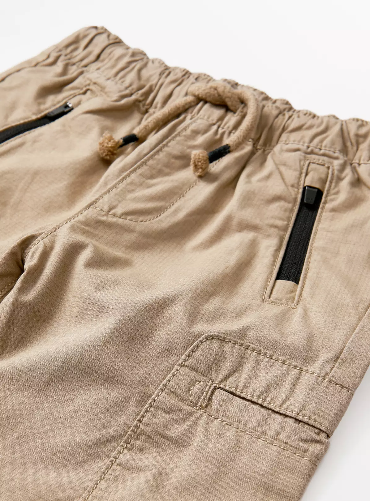 Stone Cuffed Cargo Trousers1.5-2 Years 3 Stone Cuffed Cargo Trousers1.5-2 Years