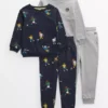 Animal Football Sweatshirt & Joggers 2 Pack 1-1.5 Years -Hush Puppies Clothing Sale tuc143458852 Navy R Z001A 1