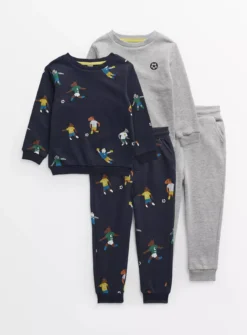 Animal Football Sweatshirt & Joggers 2 Pack 1.5-2 Years