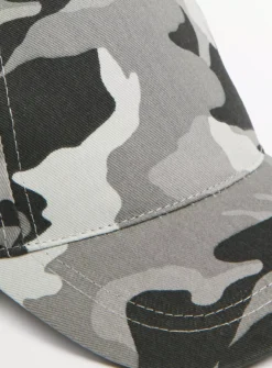 Grey Camo Print Cap 6-9 Years -Hush Puppies Clothing Sale tuc143461630 Grey R Z002A