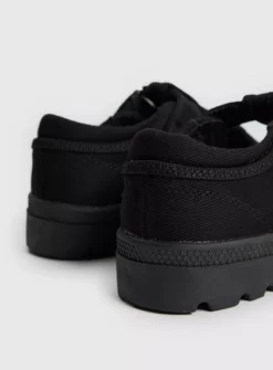 Black Canvas Chunky T-Bar Shoes8 Infant -Hush Puppies Clothing Sale tuc143461752 Black R Z004A