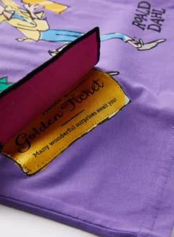 Roald Dahl Purple Willy Wonka Long Sleeve Top 2-3 Years -Hush Puppies Clothing Sale tuc143467783 Purple R Z002A