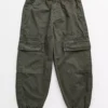 Khaki Washed Parachute Trousers 5 Years -Hush Puppies Clothing Sale tuc143469586 Khaki R Z001A 3
