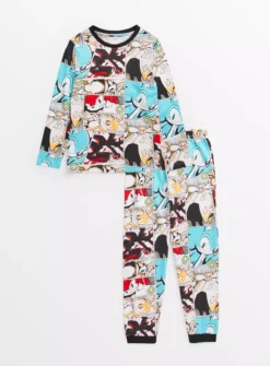 Sonic The Hedgehog Comic Strip Pyjamas 3-4 Years