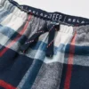 Kids' Mini Me Navy Check Pyjama Bottoms 5-6 Years