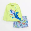 Snorkelling Shark Rash Vest & Swim Shorts 3 Years