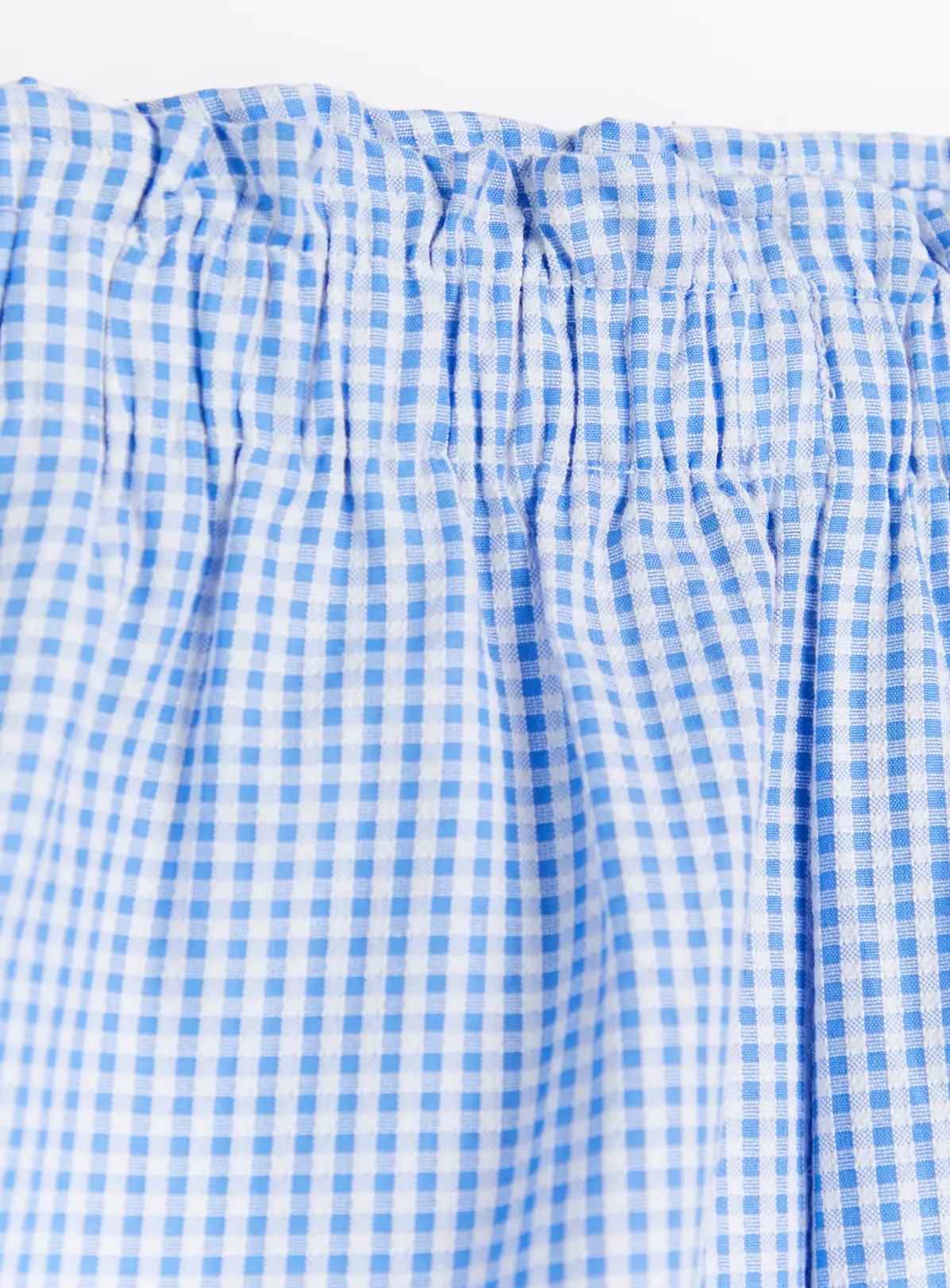 Blue Gingham School Shorts 4 Years 3 Blue Gingham School Shorts 4 Years